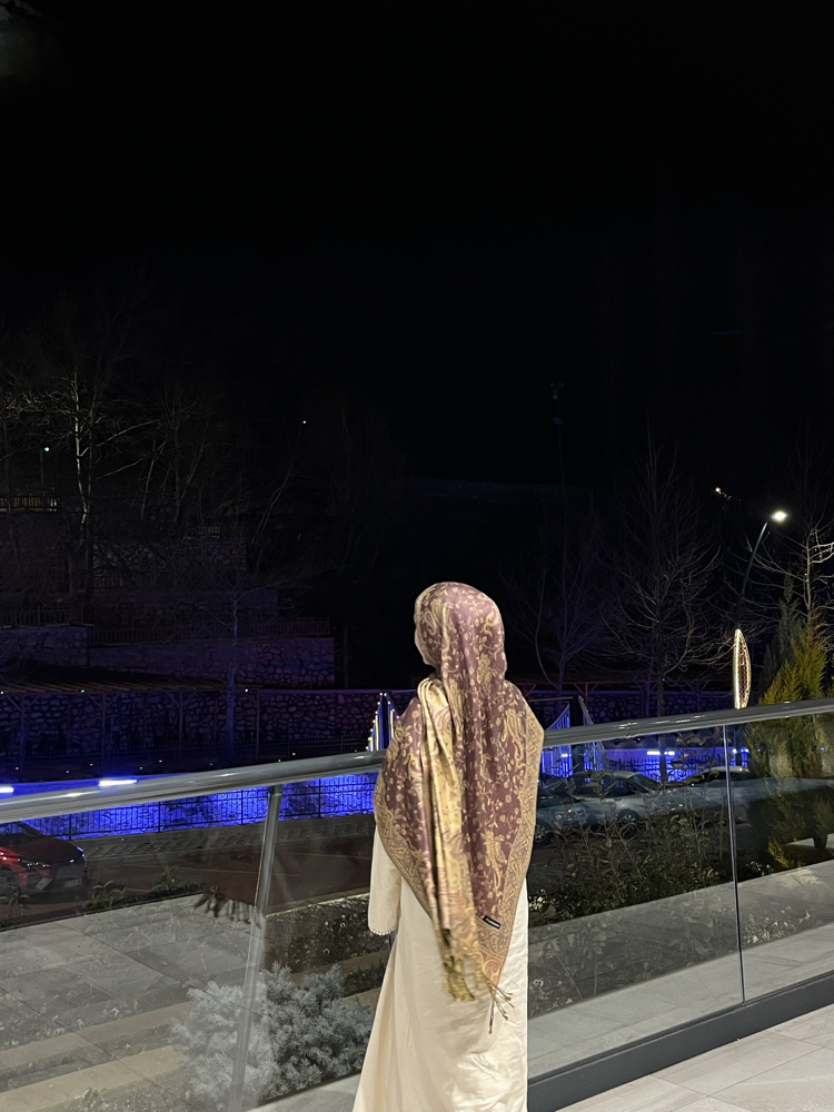 Roza Premium Dokuma Pashmina Şal 