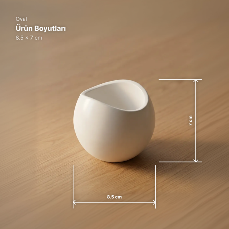 Oval | El Yapımı Dekoratif Obje