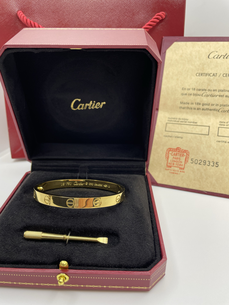 Cartier LOVE Kelepçe