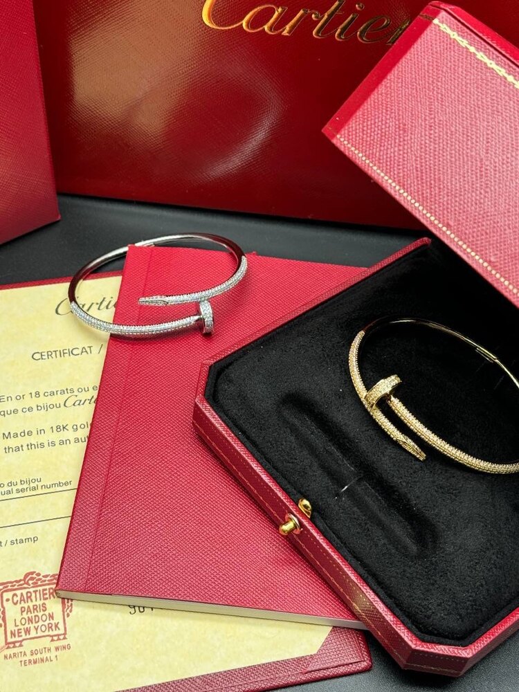 Cartier Juste On Clou Pave