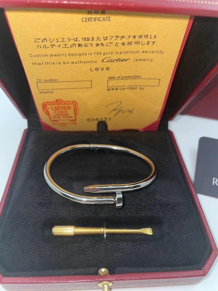 Cartier Çivi Kalın Silver Erkek