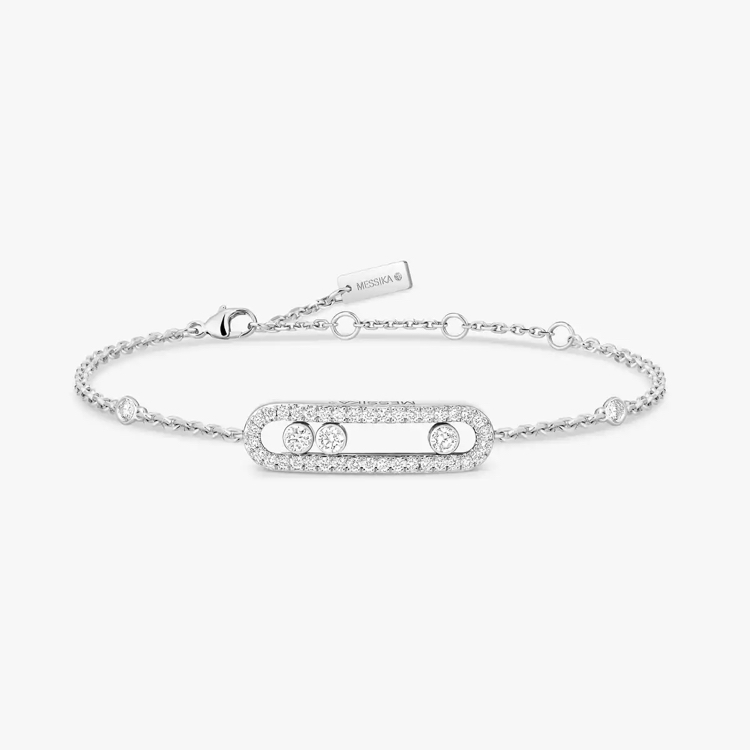 MOVE CLASSIQUE PAVÉ BRACELET, SMALL MODEL