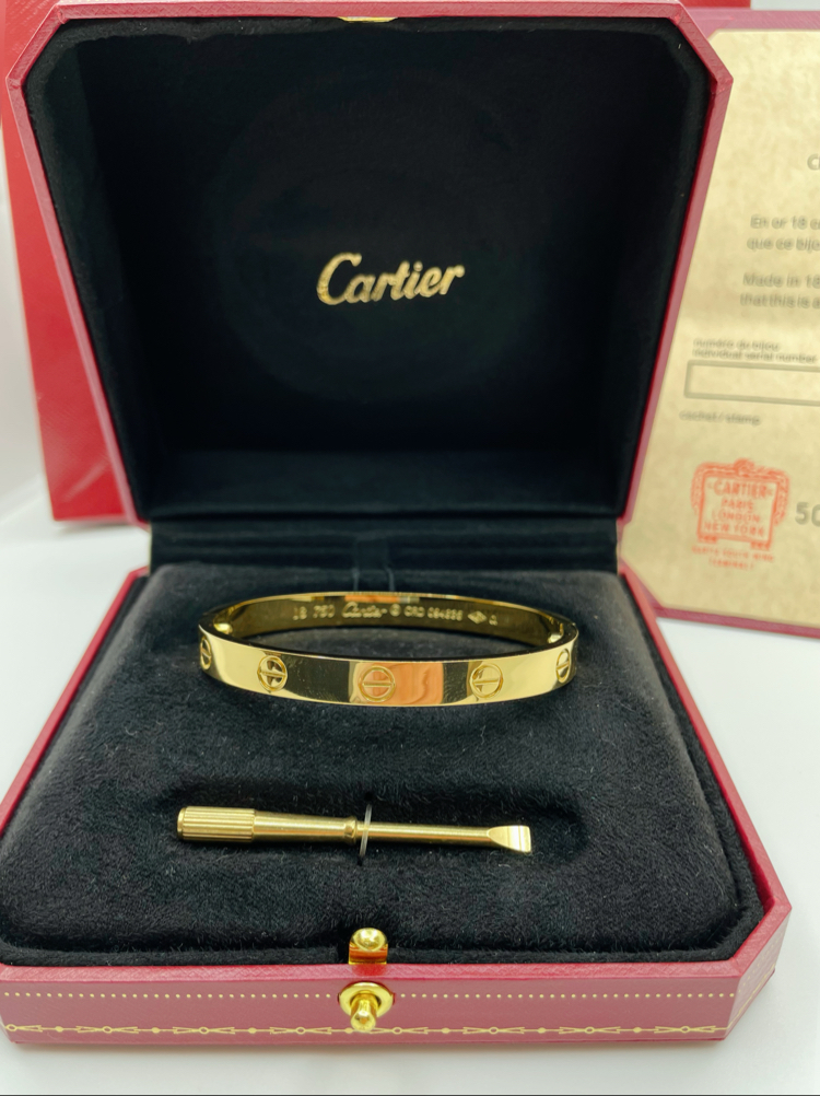 Cartier LOVE Kelepçe