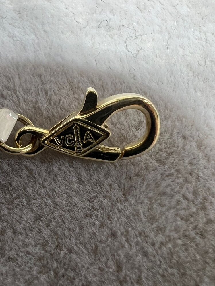 Van Cleef 18K Altın Bileklik