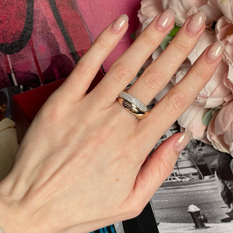 Cartier Trinity Taşlı Yüzük