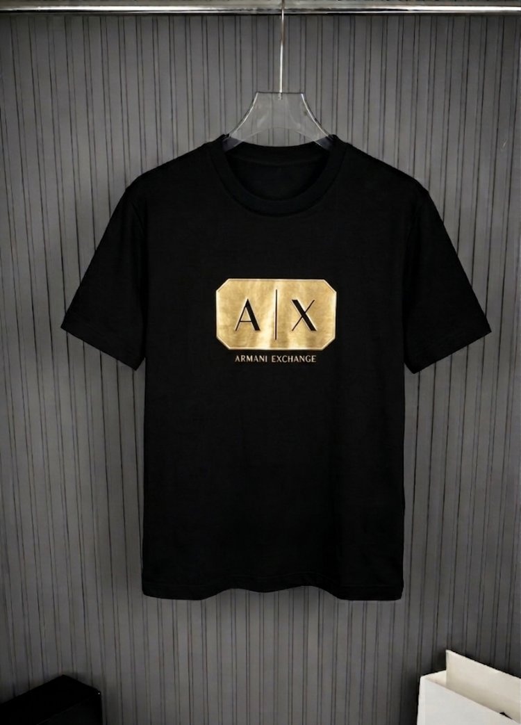 Armani Exchange Siyah Tişört
