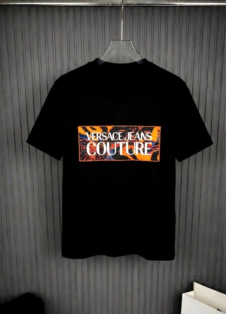Versace Jeans Couture Siyah Tişört