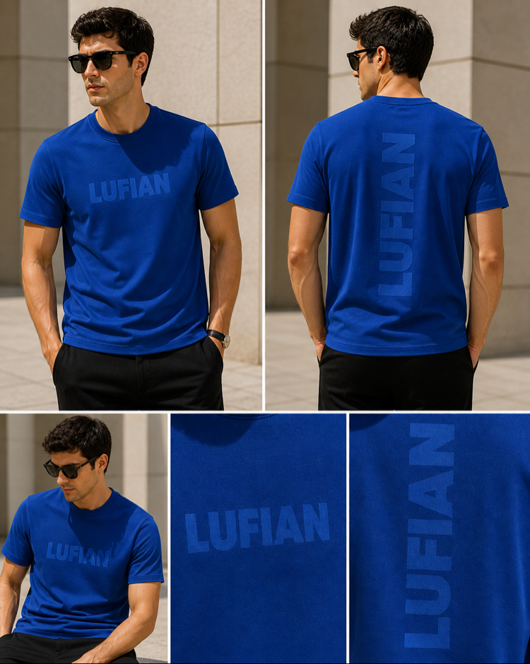 LUFIAN Baskılı Premium Tişört