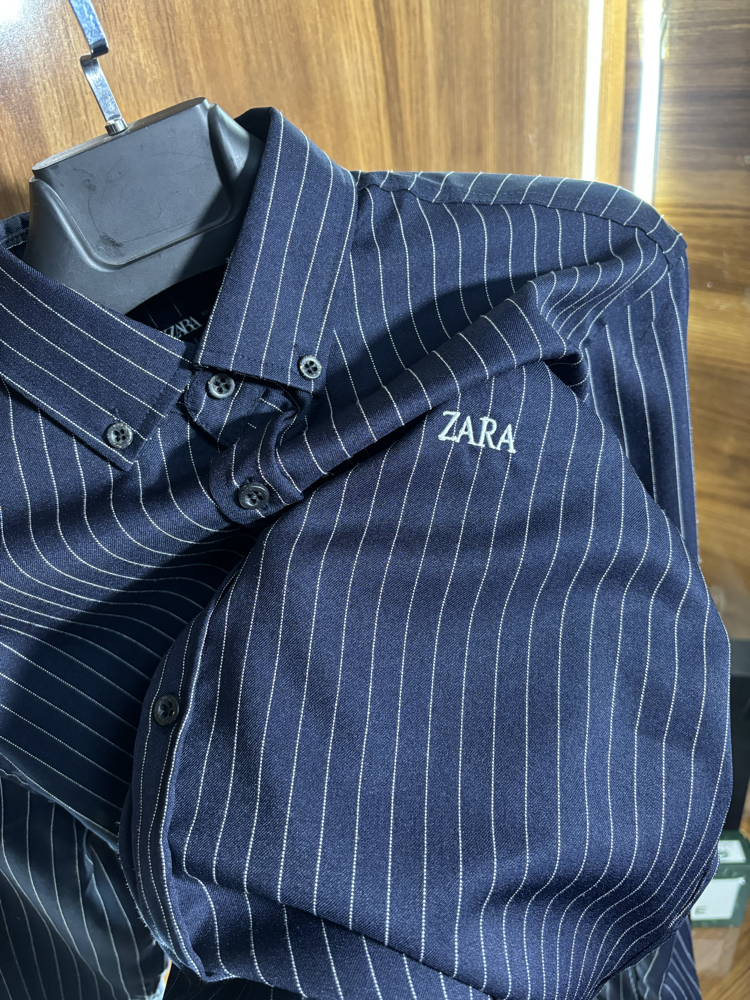 ZARA Çizgili Premium Gömlek 