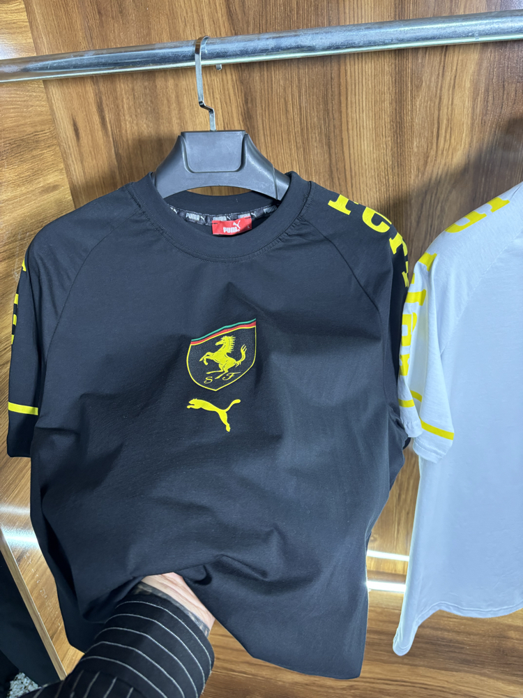 PUMA FERRARİ Baskılı Premium Tişört