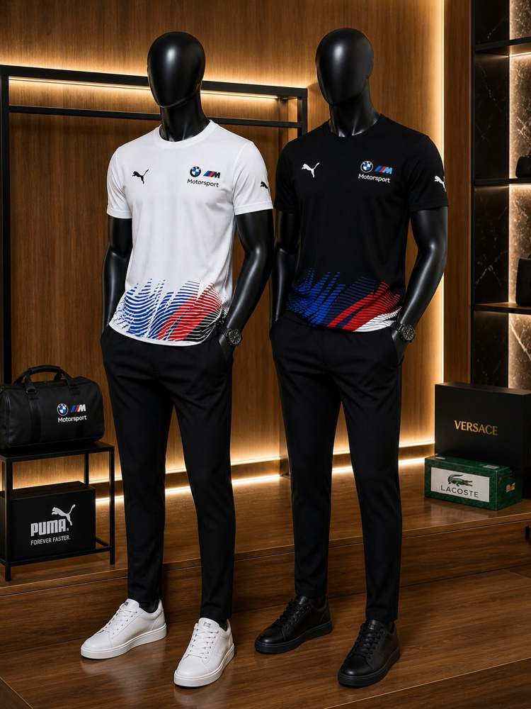 PUMA BWW Baskılı Premium Tişört