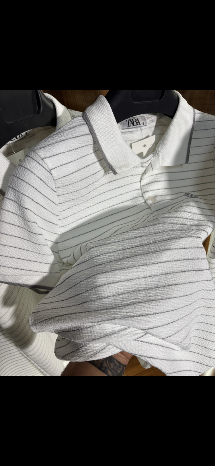 Çizgili Premium Polo Yaka Tişört