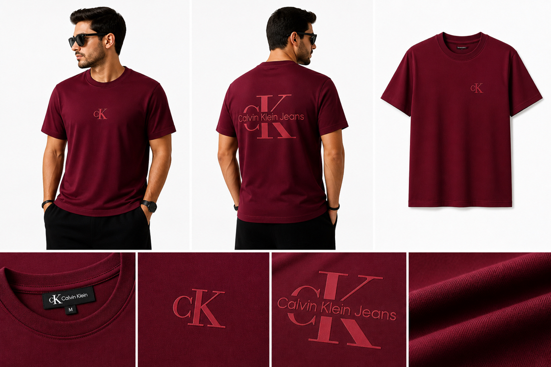 CK Sırt Baskılı Premium Tişört