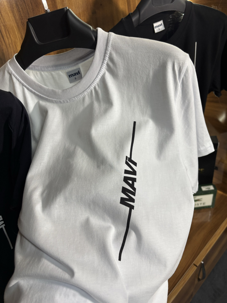 MAVİ Sırt Baskılı Premium Tişört