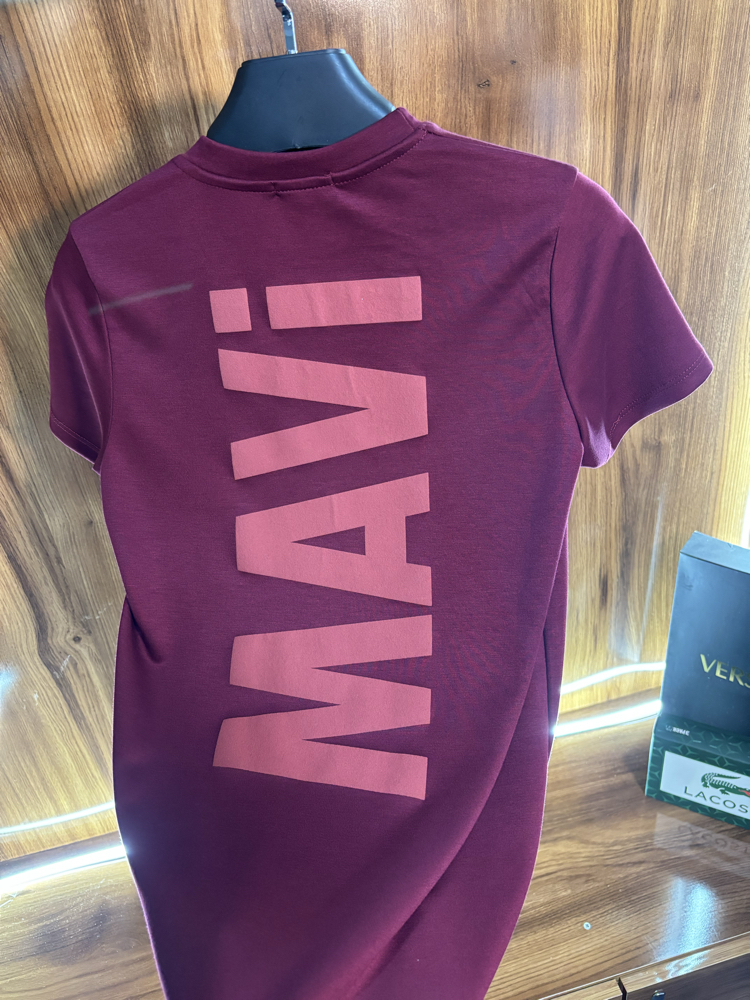 MAVİ Baskılı Premium Tişört 