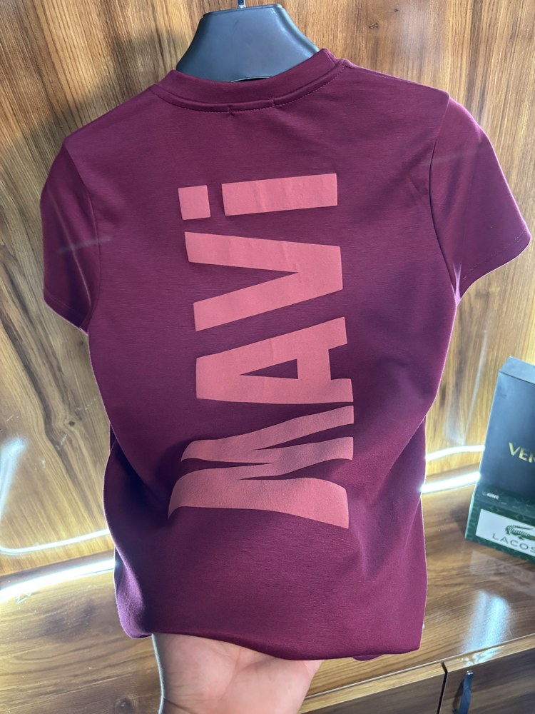 MAVİ Baskılı Premium Tişört 