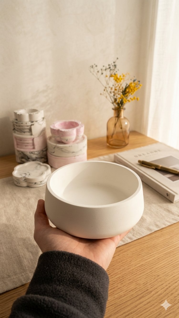 Dekoratif Beton Kase & Renk Seçenekleri ile
