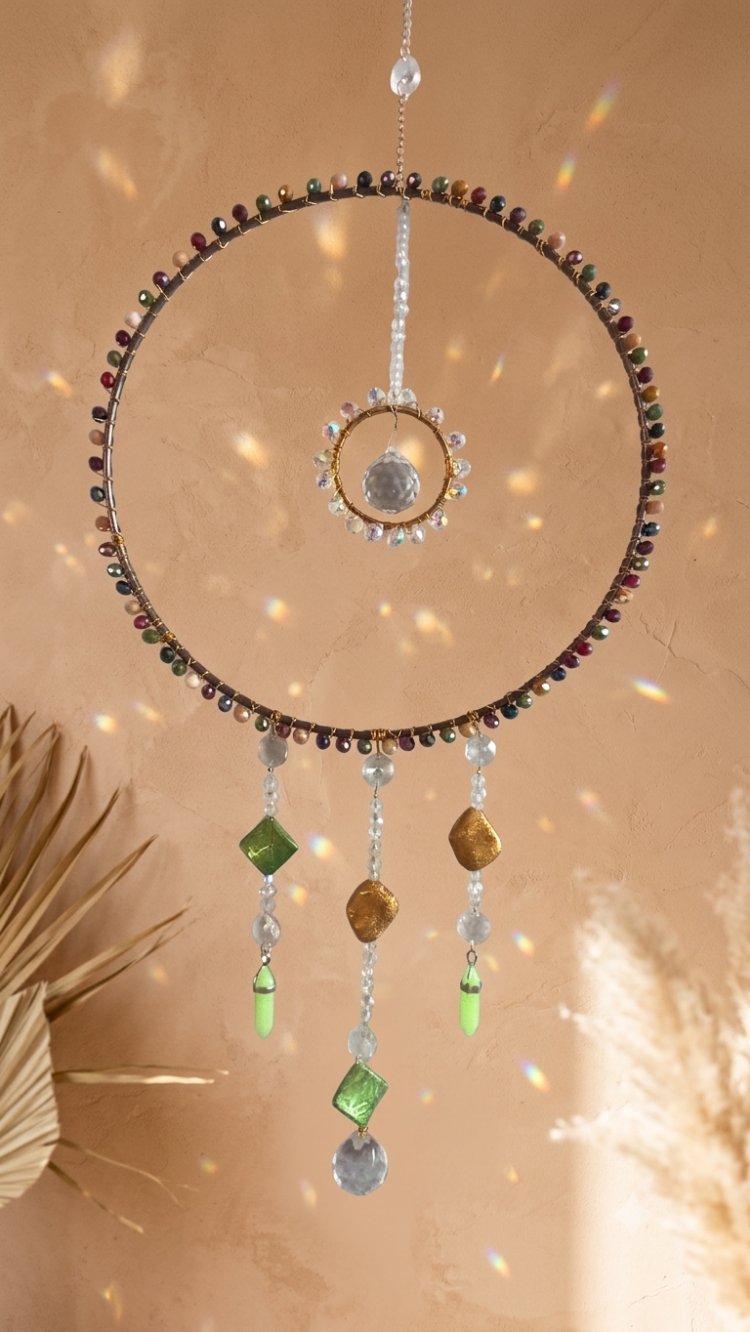 Cunda Sunshine | 25 cm El Yapımı Kristal