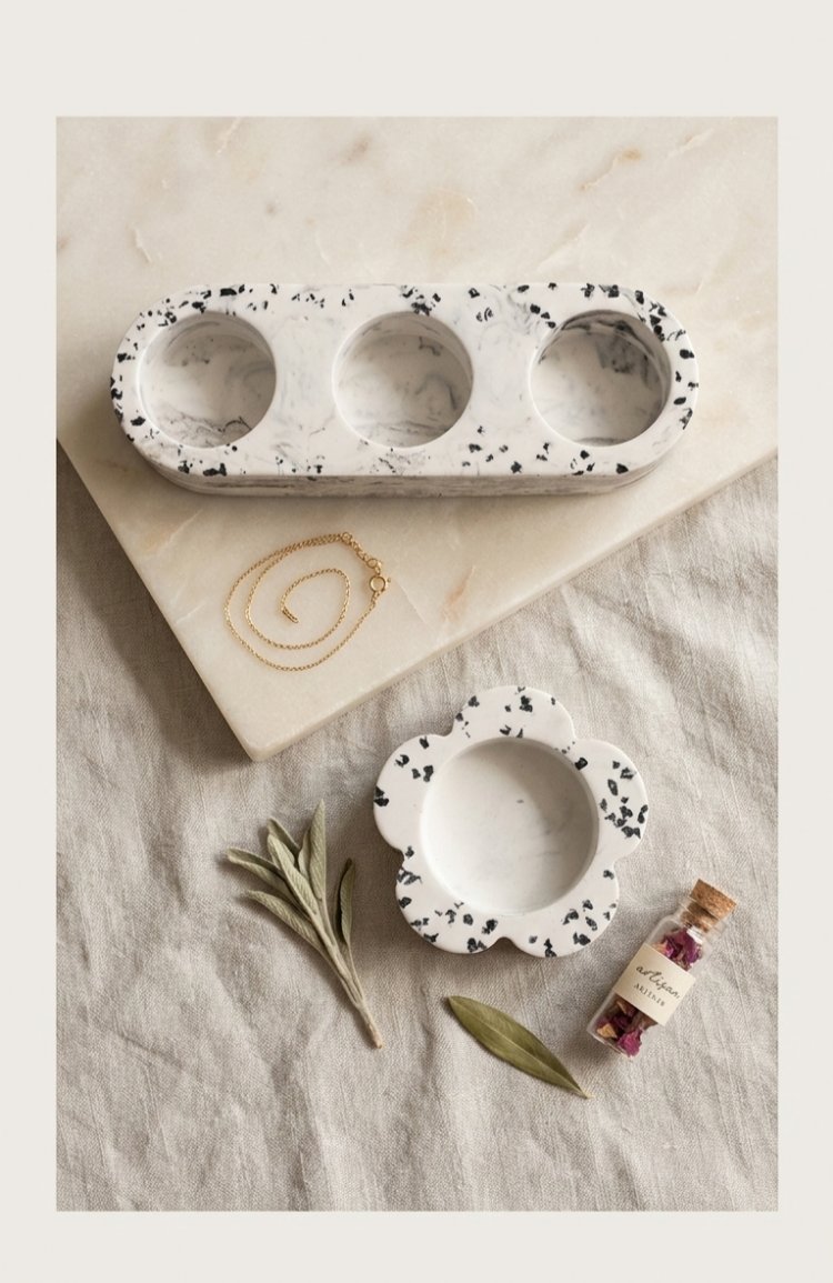 Papatya Tealight Mumluk - 4 'lü