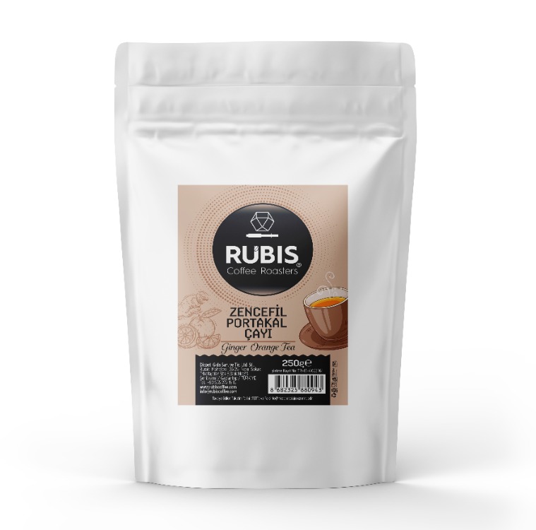 Rubis Zencefil Portakal Çayı 250 Gr.