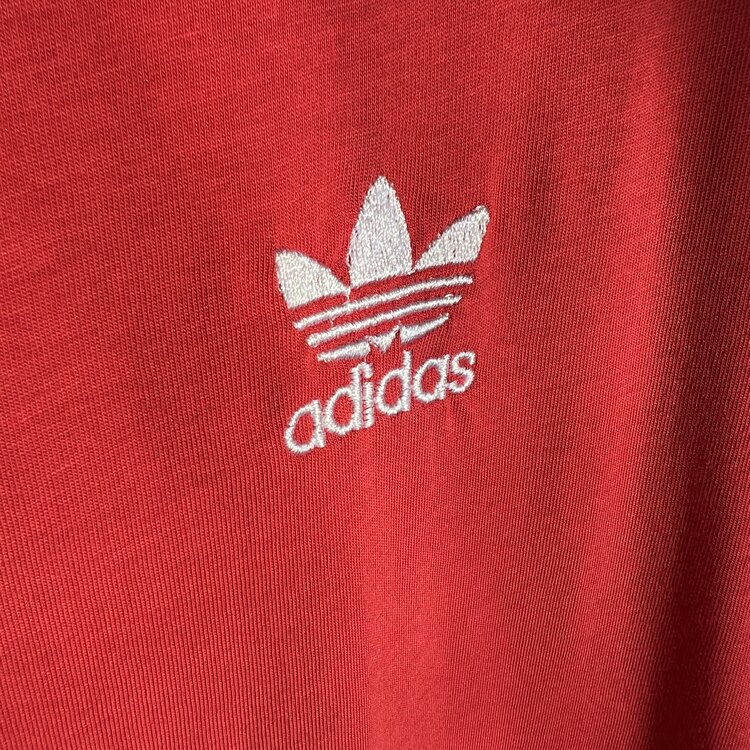 Adidas 3-Strip T-Shirt Kırmızı 8349