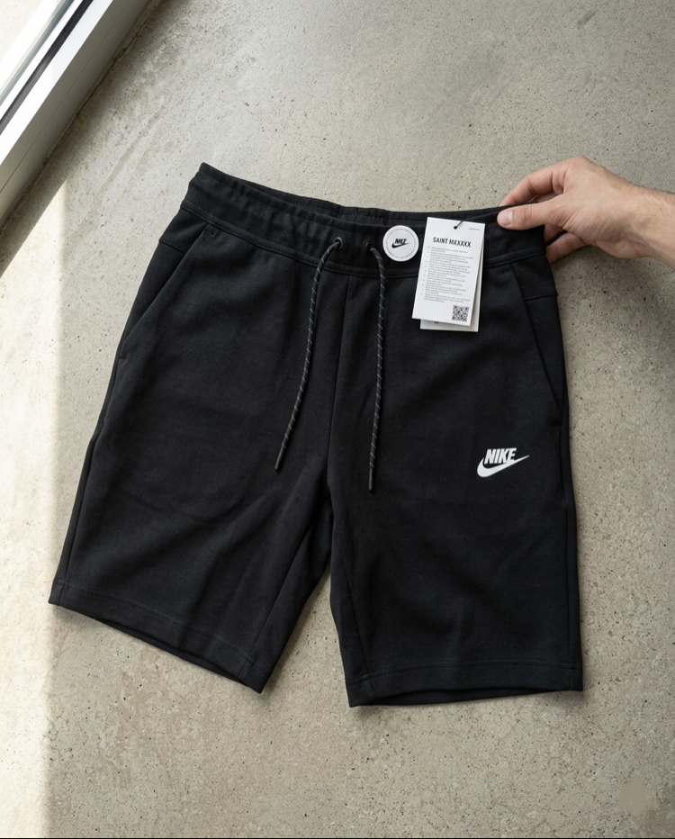 Nike Tech Fleece Şort Siyah 8502