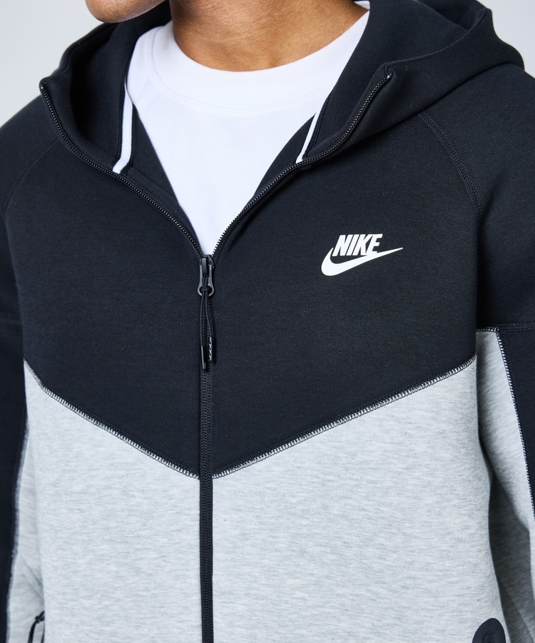 NSW Windrunner Tech Fleece Full Zip Hoodie Panda 8370
