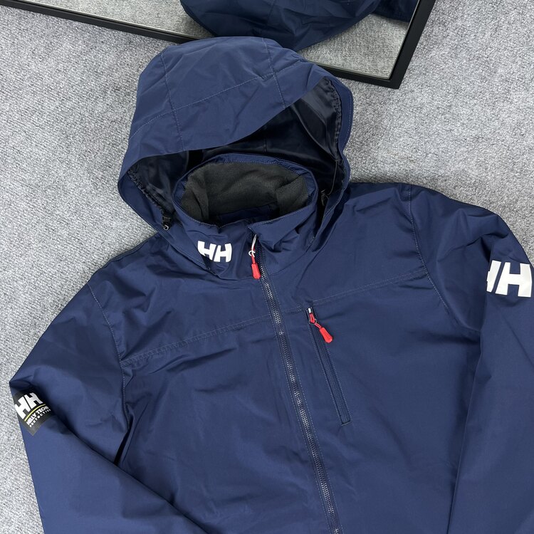 YENİ SEZON HH Polarlı Gizli Kapüşonlu Crew Mont Navy Blue 8361