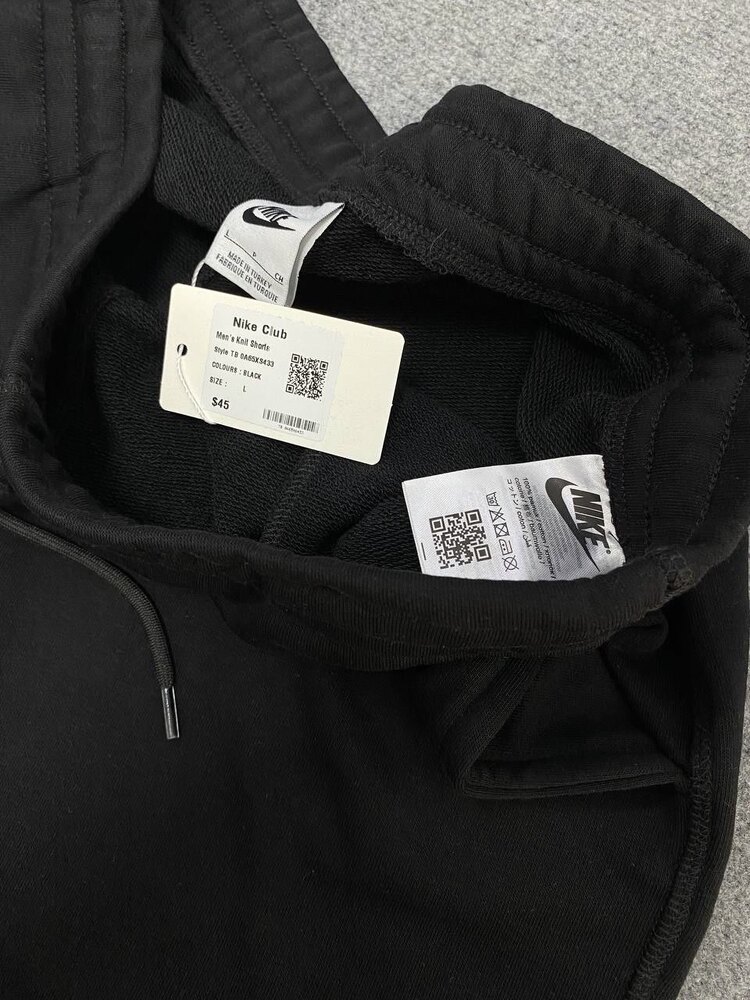 Nike Club Şort Siyah 8394