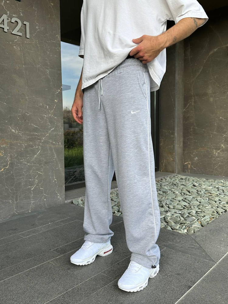 NSW Şeritli Baggy Alt Ayarlanabilir Paça Melanj 8399