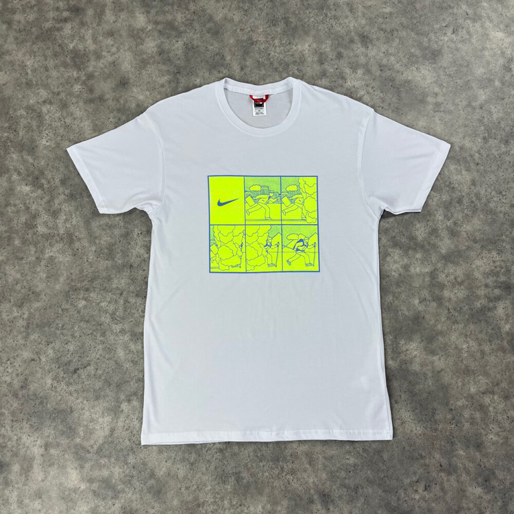 NSW Relax Fit T-Shirt Logo Print White 8250