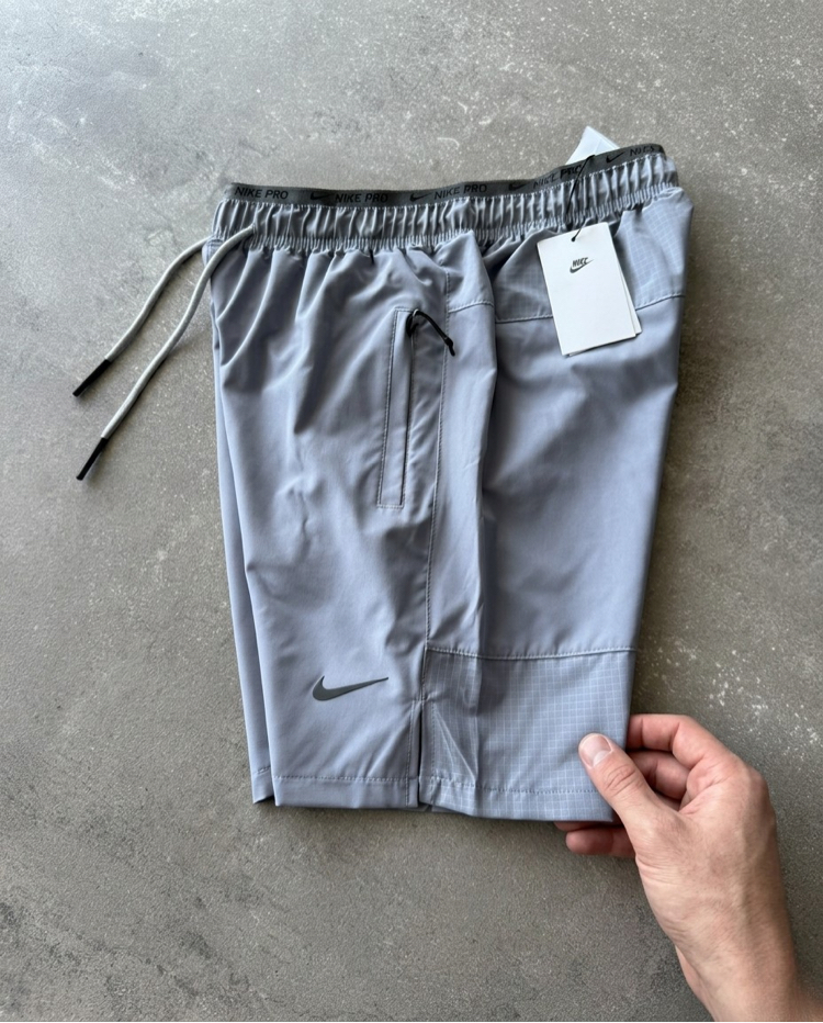 Nike Pro Spor Şortu Gri 8328