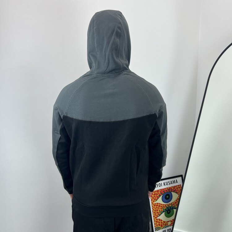 Nike Windrunner Tech Fleece Full Zip Hoodie Füme-Siyah 8370