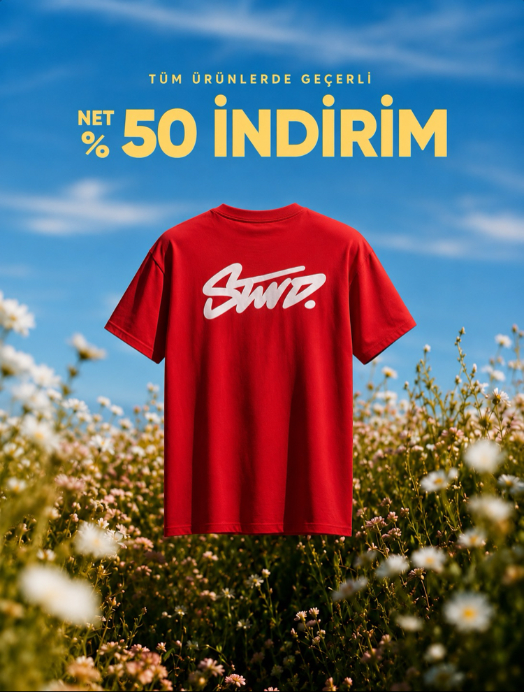 STWD T-Shirt Kırmızı 8490