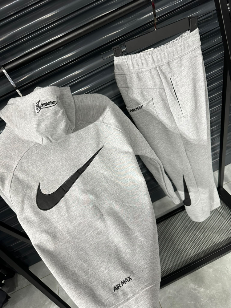 Nike Supreme Premium TAKIM Gri 8386