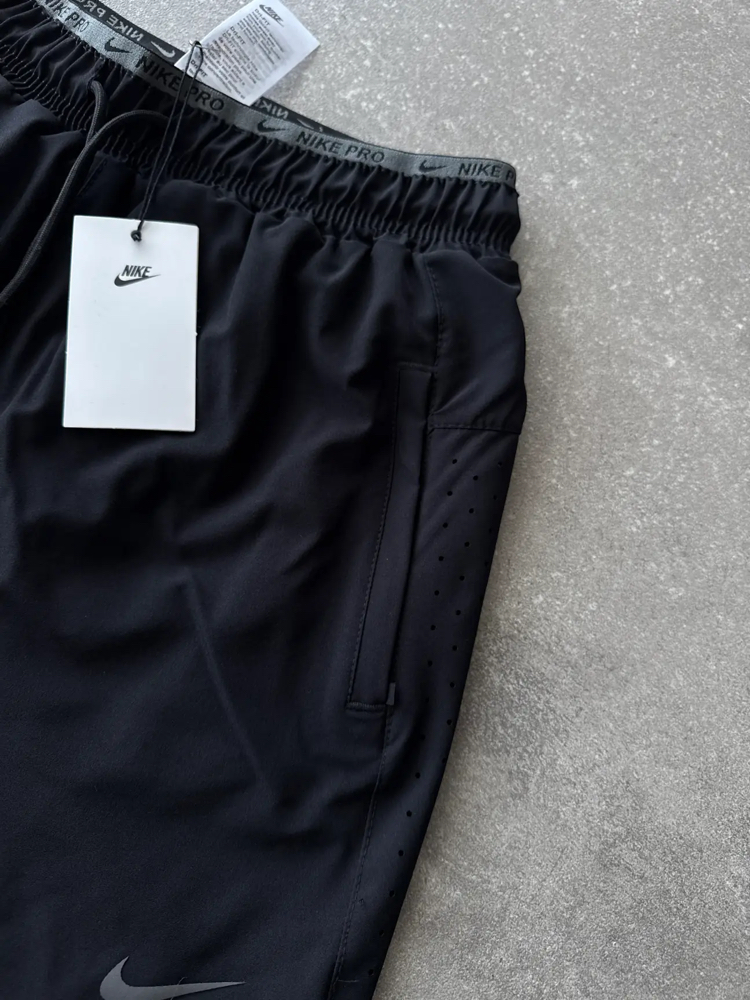 Nike Pro Taytlı Spor Şortu Siyah 8328S