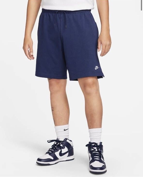 Nike Club Şort İndigo Mavi 8394