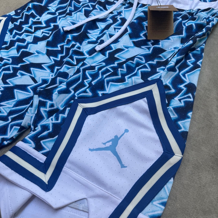 Nike Jordan Diamond Şort Camo Mavi 8420