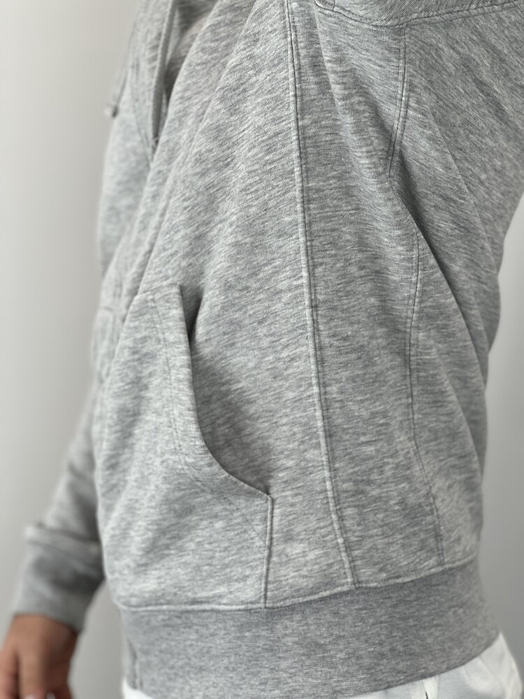 Nike Club Fleece Full-Zip Jacket Gri 2- 8379