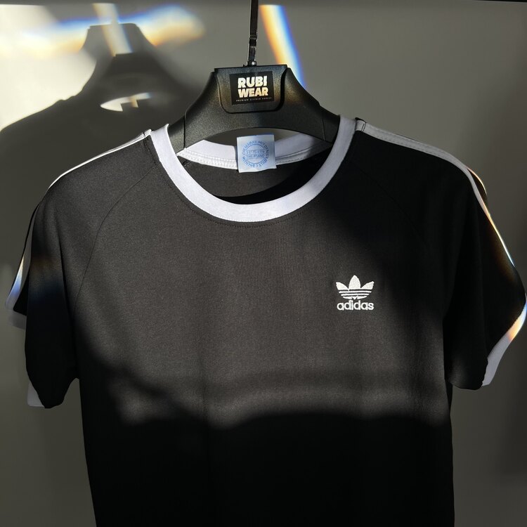 Adidas 3-Strip T-Shirt Siyah 8349