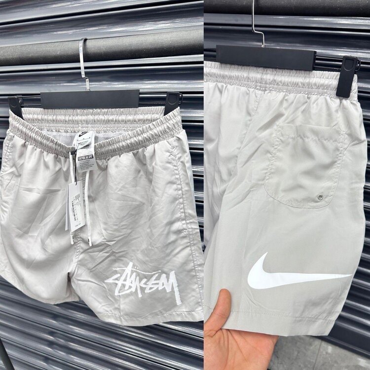 Nike x Stüssy Deniz Şortu Taş 8413 +1