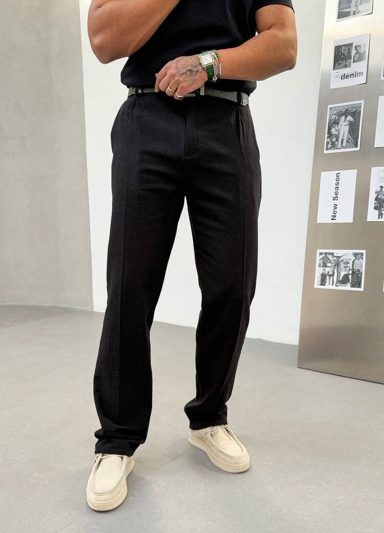 Z. Baggy Keten Pantolon 8396