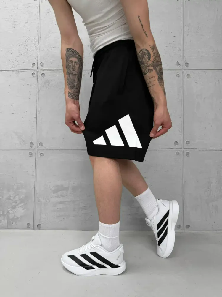 Adidas Basic Logo Şort Siyah 8497