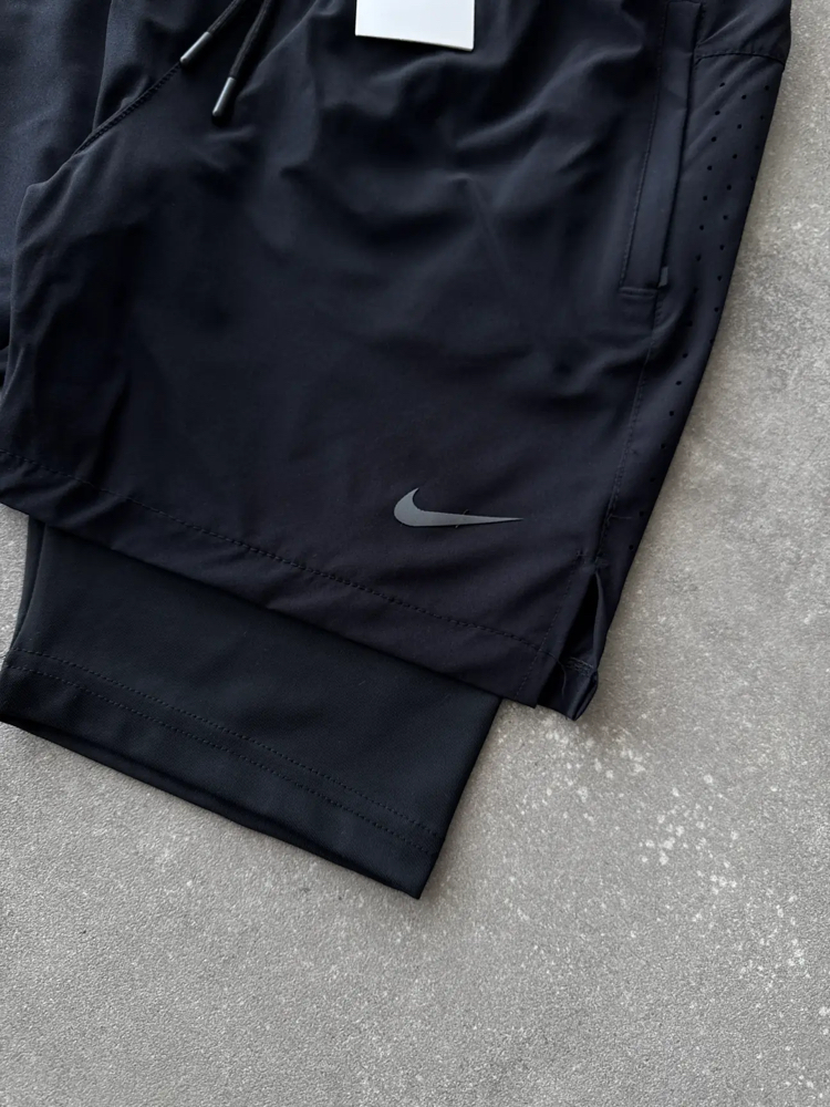 Nike Pro Taytlı Spor Şortu Siyah 8328S