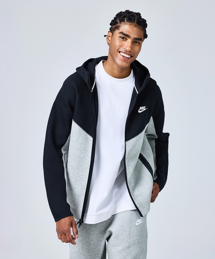 NSW Windrunner Tech Fleece Full Zip Hoodie Panda 8370