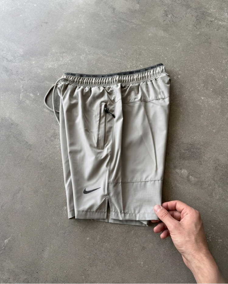Nike Pro Spor Şortu Taş 8328