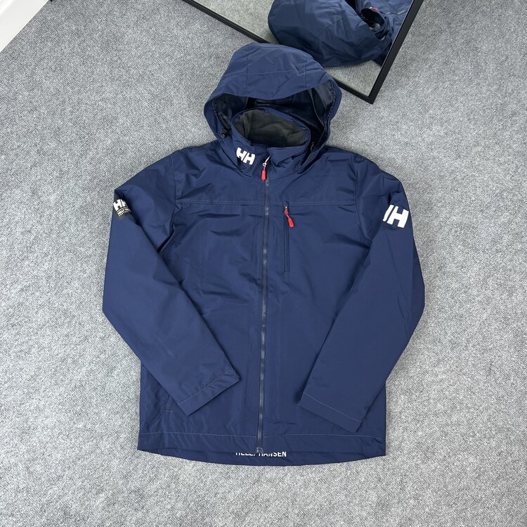 YENİ SEZON HH Polarlı Gizli Kapüşonlu Crew Mont Navy Blue 8361