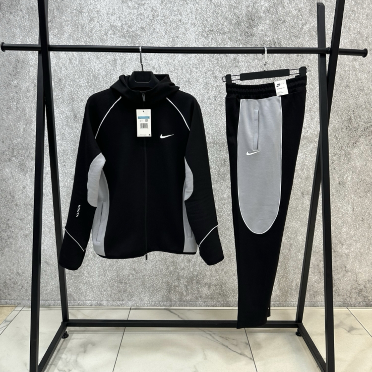 NSW 2026 NOCTA Tech Fleece TAKIM Siyah-Gri 8478