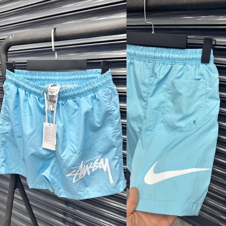 Nike x Stüssy Deniz Şortu Turkuaz 8413