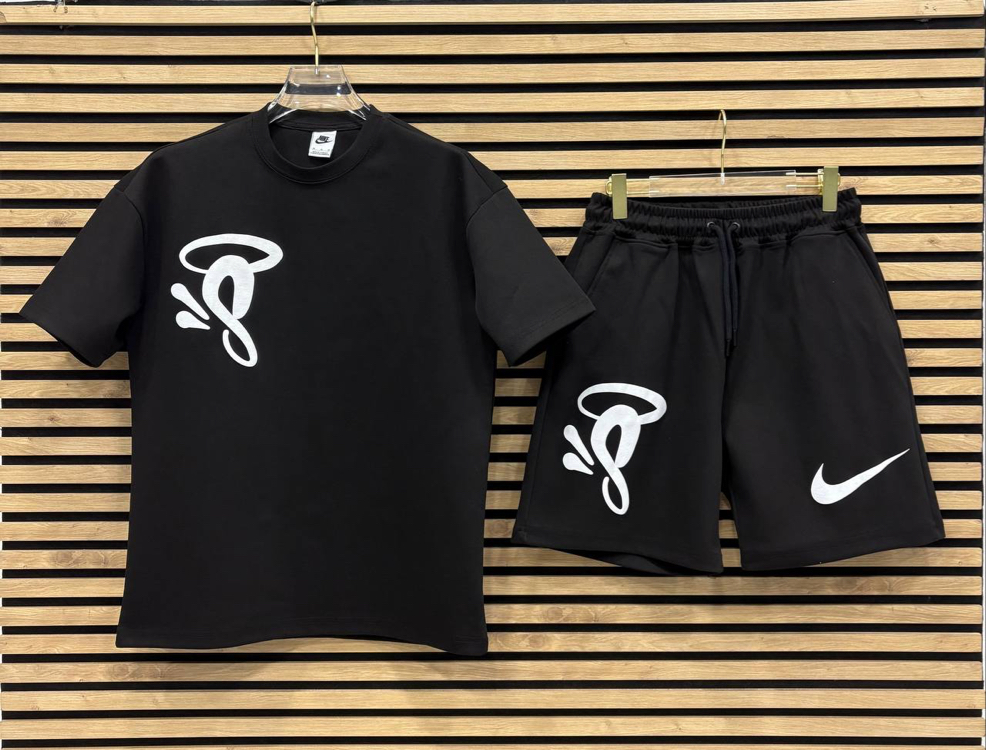 SYNA x Nike Premium Şortlu Takım Siyah 8505